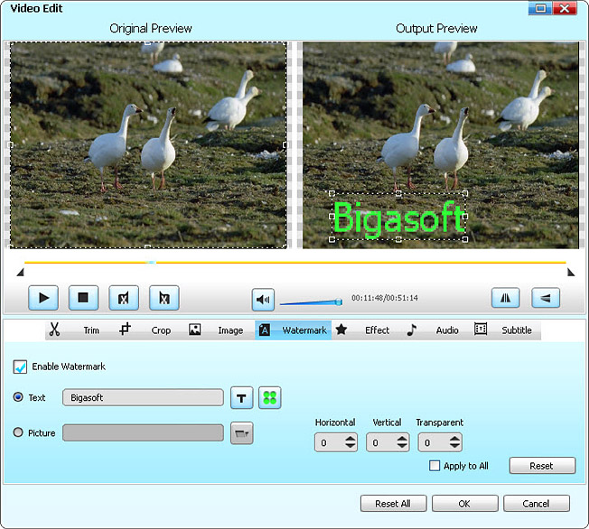 Easy Steps to Add Watermark to Video AVI, FLV, MTS, MKV with Video Watermarker