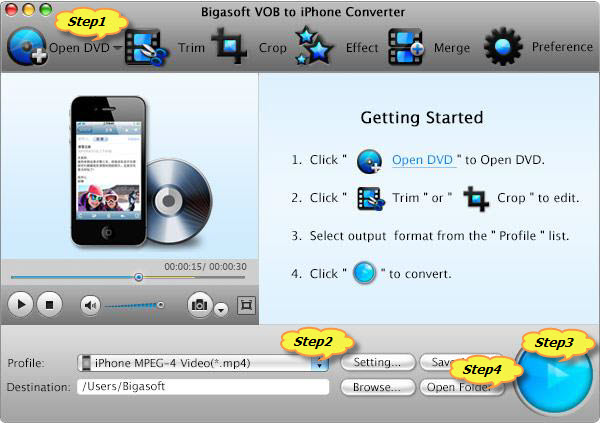 How to Convert, Copy and Play DVD on iPhone 5/4S/4/3GS/3G