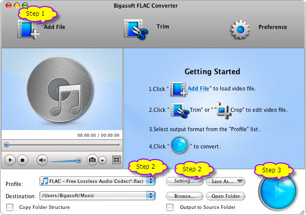 How to Convert FLAC on Mac with Mac FLAC to MP3 Converter?
