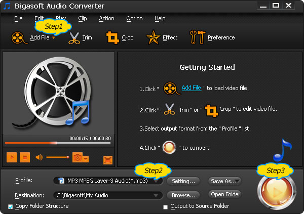 How to Convert PCM to MP3, WAV, AAC, AC3, AIFF and WMA and etc